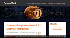 Desktop Screenshot of demonblack.fr